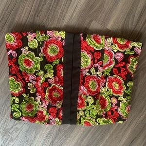 Gorgeous Floral Strapless Corset